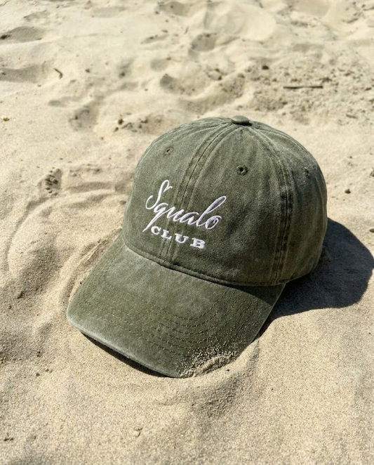 Gorra SQUALO Club - Olive