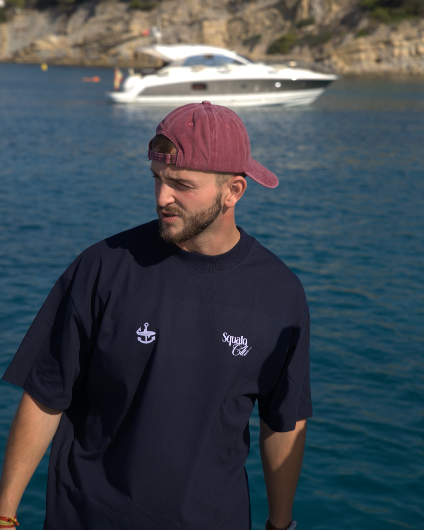 Camiseta Estado Mental Mediterráneo — Oversize