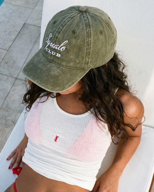Gorra Squalo Club — Olive