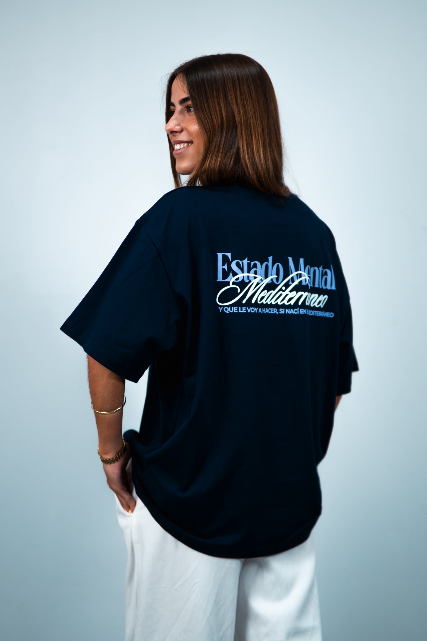 Estado Mental Mediterráneo – Camiseta Oversize Unisex