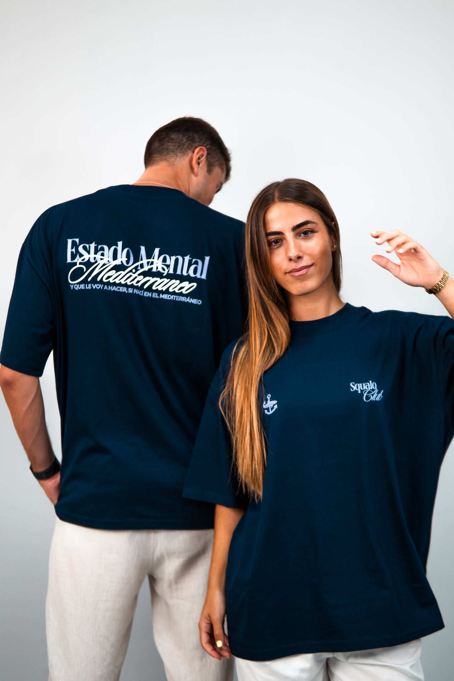 Estado Mental Mediterráneo – Camiseta Oversize Unisex