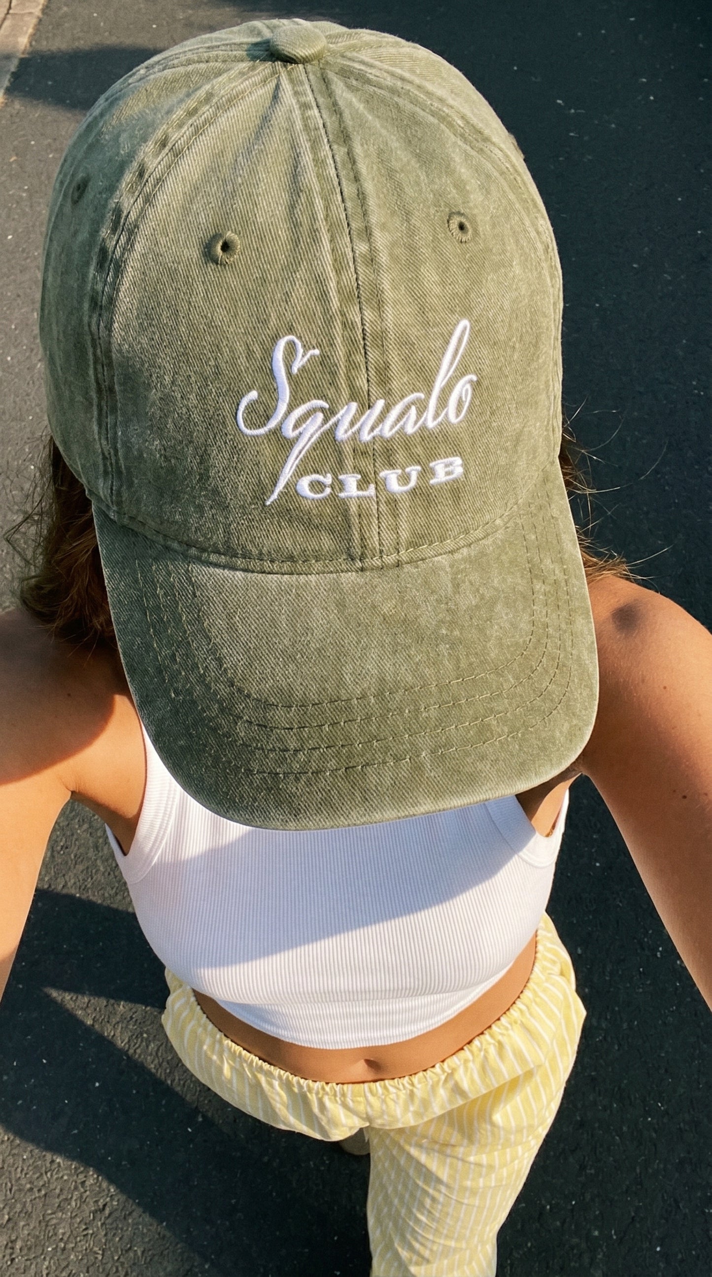 Gorra Squalo Club — Olive
